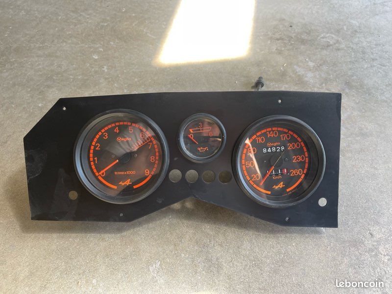 Compteur / Tableau de bord Alpine A310 complet — Veglia (image 2)