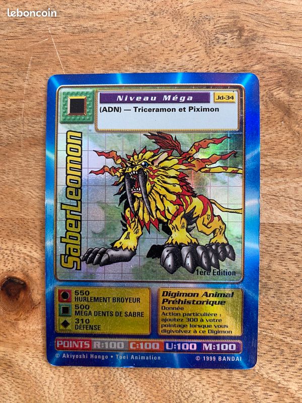 digimon saberleomon card Digimon TCG main image 0
