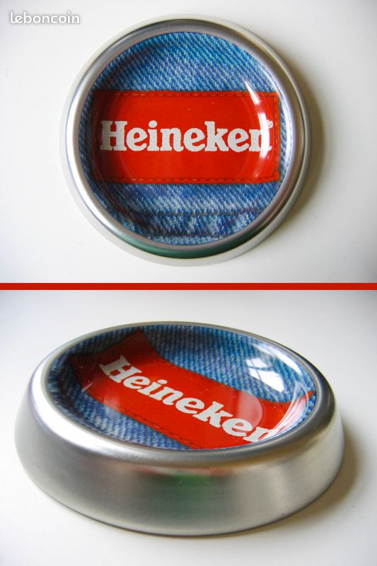 Rare : Cendrier HEINEKEN #1 - Objet publicitaire (image 1)