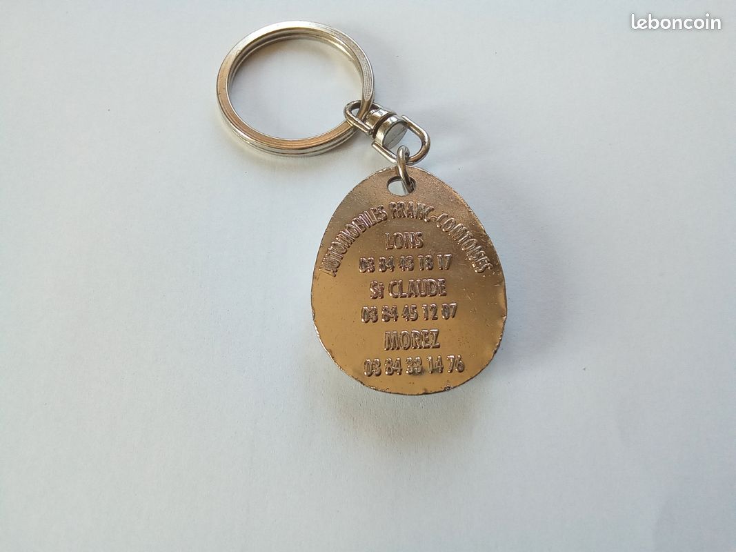 Porte-clés Ancien Krementz Symbole Médical - Ton Or - Neuf Ancien Stock - Collection