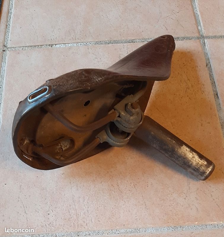 Selle vélo, cuir,vintage, JOHN’S (image 3)