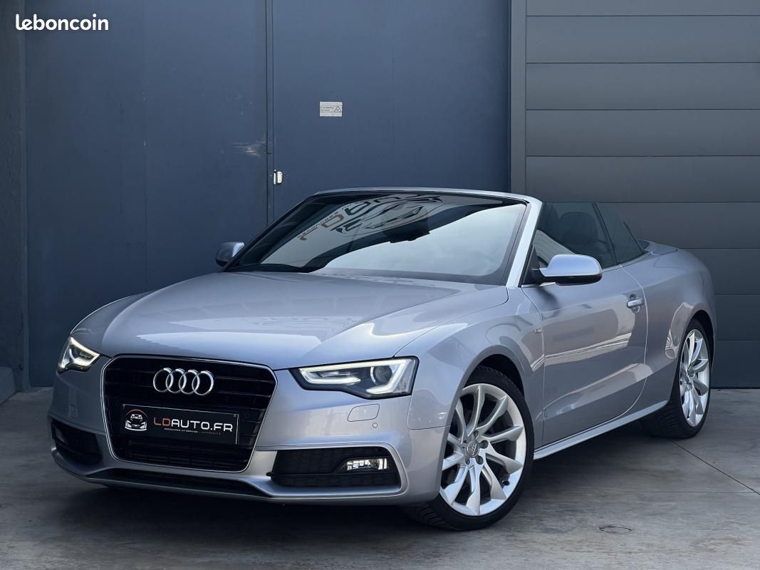 Audi A5 Cabriolet 1.8 TFSI 177 S line / CUIR SIEGES CHAUF VENTIL MODES DE CONDUITE ... (image 3)