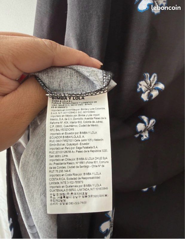 Robe tshirt à motif fleur - Bimba y Lola - taille XS (image 6)