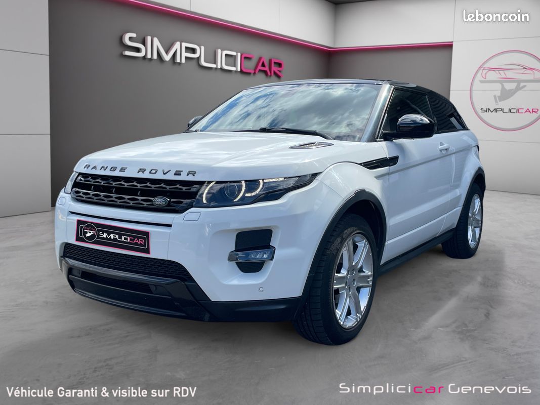 LAND ROVER EVOQUE Coupé SD4 190ch Dynamic GPS JA 20" noires Régulateur Meridian Cuir (image 5)