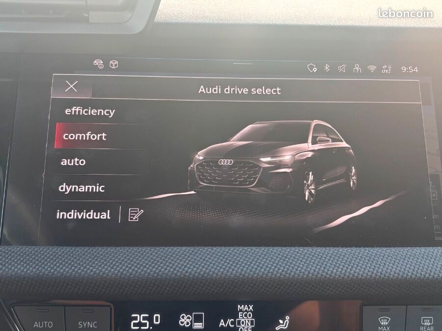 Audi A3 sportback IV New 40 TFSIe 204 25.7kWh S tronic S line 142Kms Elect. WLTP Key Less Hayon EL (image 36)