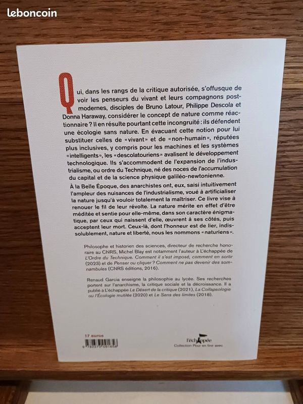 La nature existe : par-delà règne machinal et penseurs du vivant 9782373091656 (image 2)