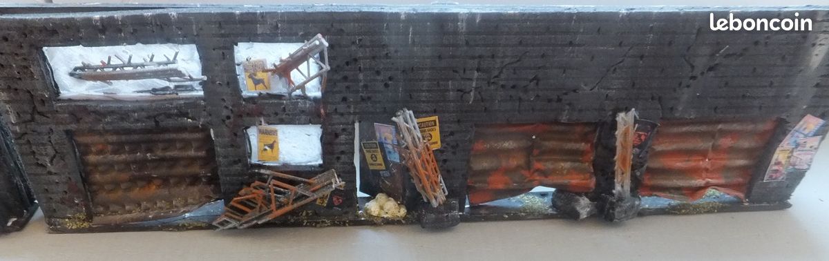 Décors extérieur pour Jeux de role (jdr) post apo (facade de maison) (image 2)