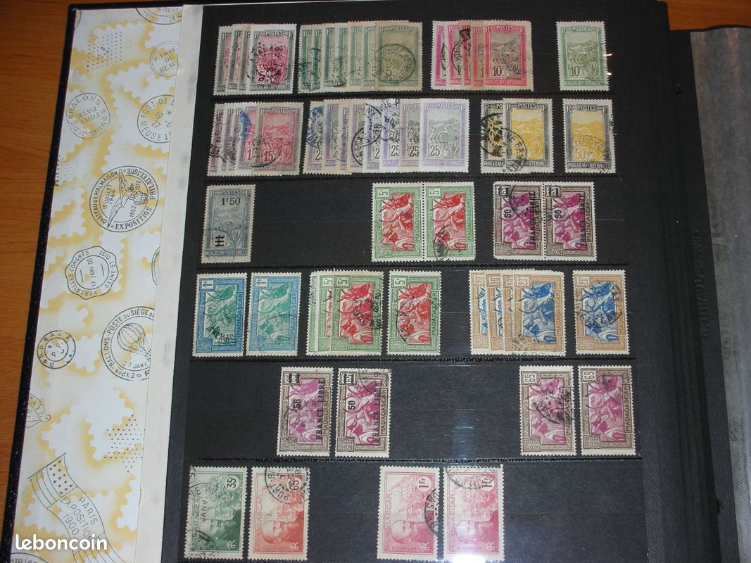 Prophila Collection Madagascar Bloc 206 – Timbres Automobile 1993 Oblitérés – Edition Complète