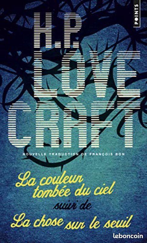 Livre « La couleur tombée du ciel » + « La chose sur le seuil » - H.P. Love Craft (image 1)