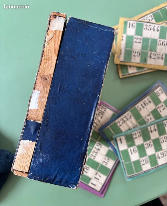 Vintage Jeu De société LOTO Par JeuJura Complet