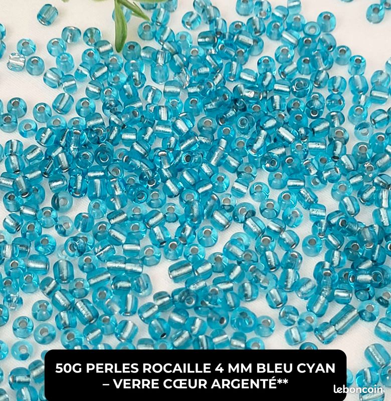 Perlin Perles Rondes En Quartz Bleu Pastèque - 4 Mm, 6 Mm, 8 Mm