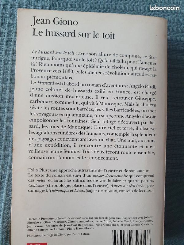 Jean Giono Le hussard sur le toit (image 2)