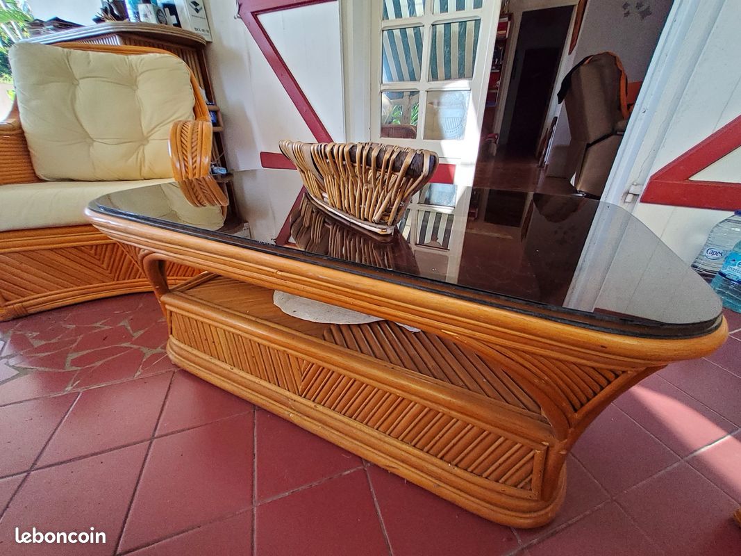 Beau salon rotin (image 3)