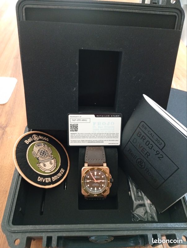 Montre bell&ross bronze (image 1)