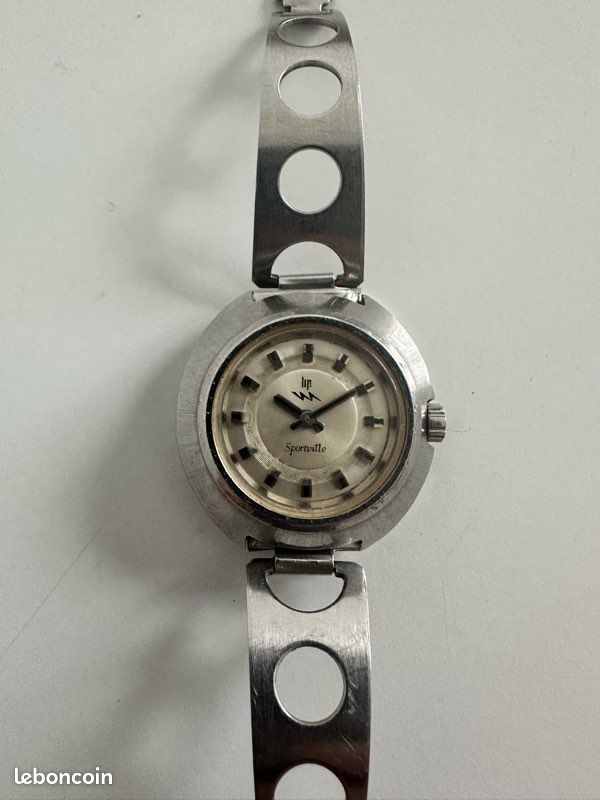 Montre Lip Vintage – Fonctionne – Montre Bracelet Homme – Occasion
