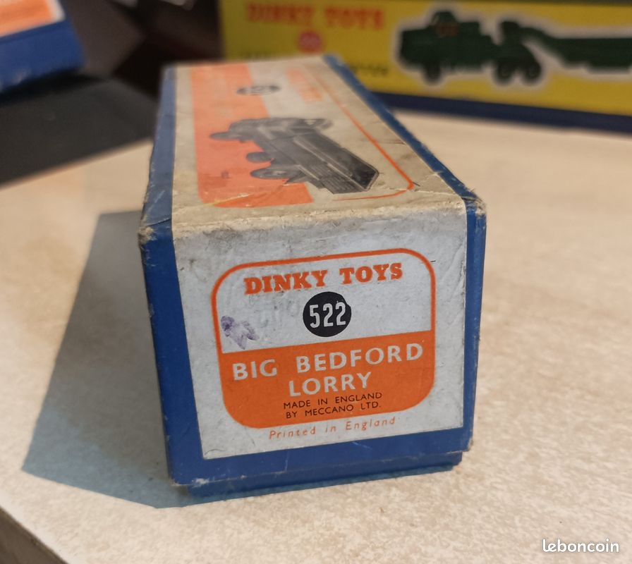 Camion Dinky Toys Bedford Big Bedford Plateau Métal Marron échelle 1/50 - Occasion