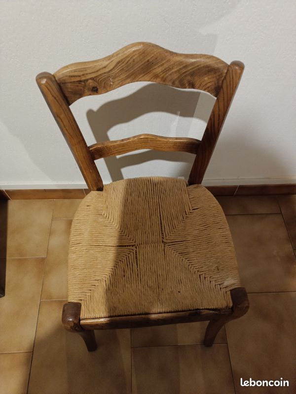 Lot 8 chaises cannées (image 7)