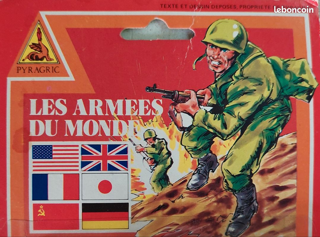 Lot De Soldats Plastique Marksmen London - 1:32 (60mm) - NEUFS Sous Blister - Années 80