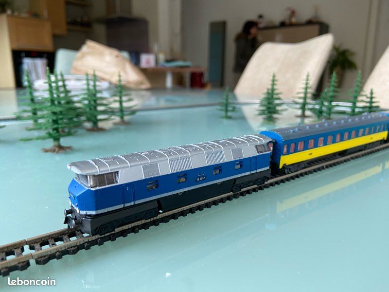 Locomotive à Vapeur PIKO Saxonia – Train électrique, Occasion