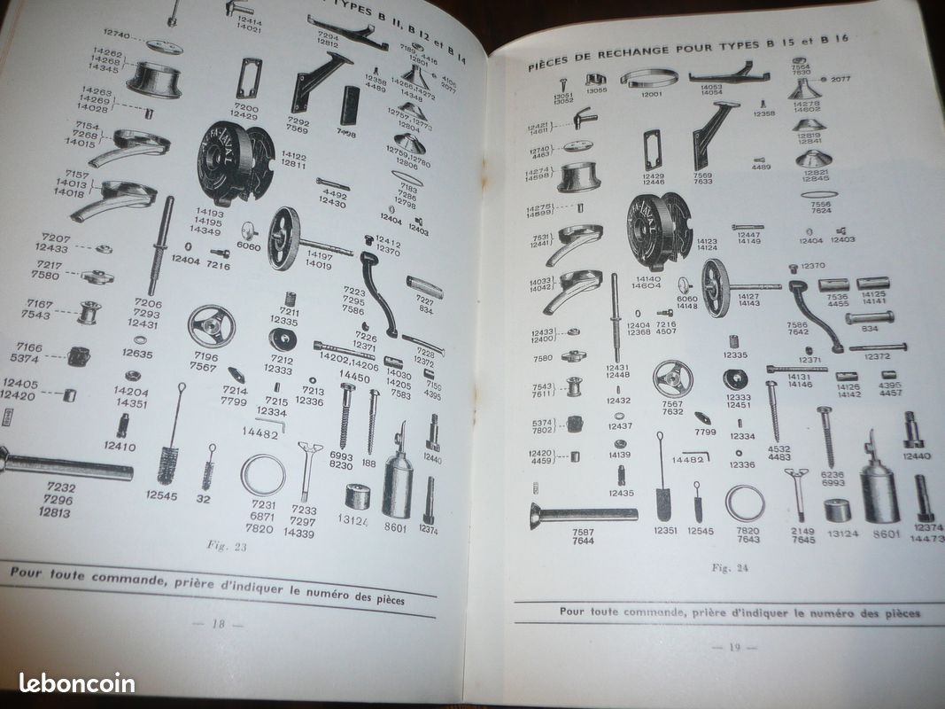 TRAITE DES VACHES ALFA LAVAL INSTRUCTIONS ECREMEUSES SERIES B 11 à B16 MODELES 1937 (image 2)