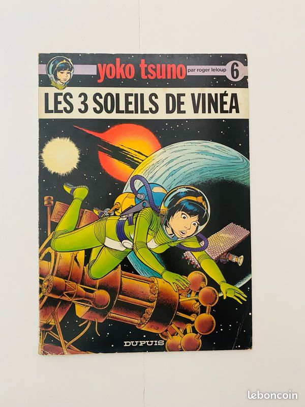 BD Yoko Tsuno - T6. Les 3 soleils de Vinéa - EO 1976 (image 1)