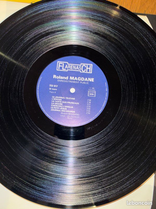 Disque Roland Magdane - Enregistrement Public (image 3)