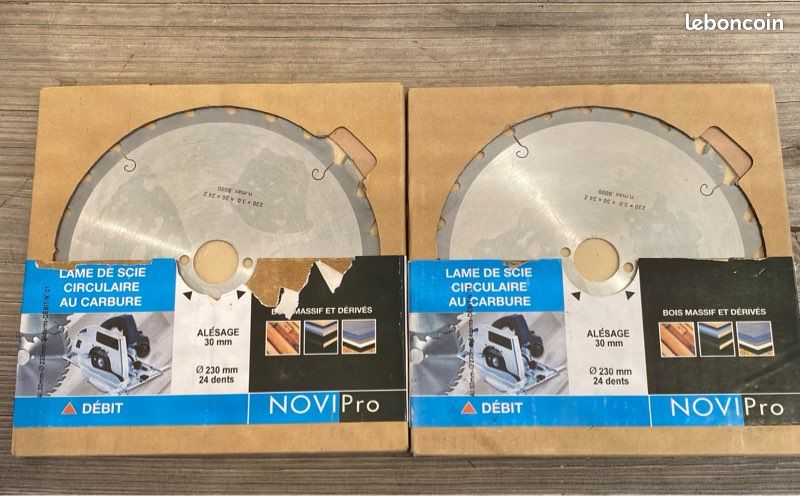 Lames de scie circulaire carbure Novi Pro (image 1)