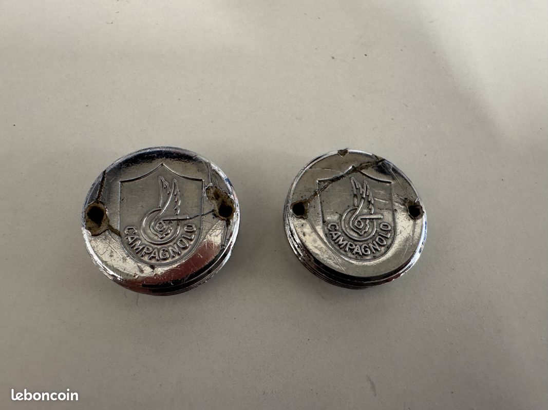 Cache Poussière Pédalier Campagnolo Ancien Vélo D4 Référence 2886