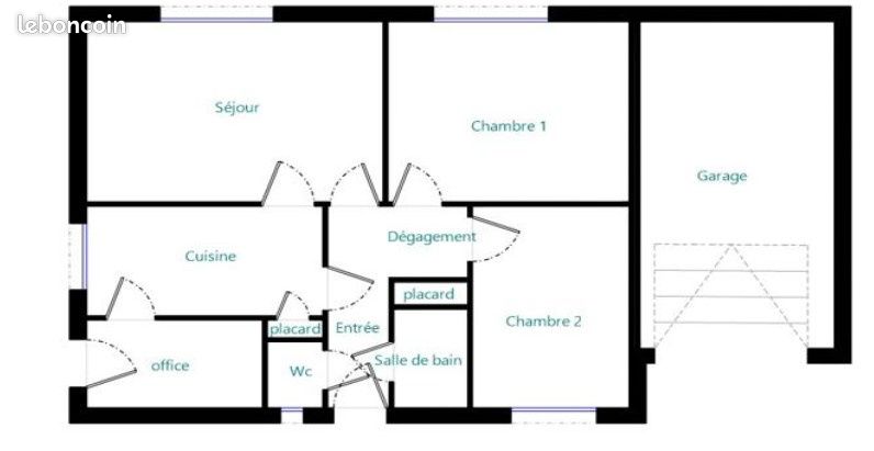 Maison a louer decines-charpieu - 3 pièce(s) - 62 m2 - Surfyn