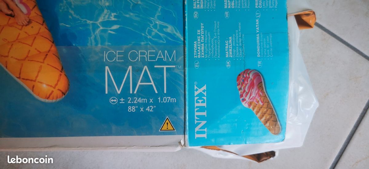 Bouée glace italienne Intex (image 6)