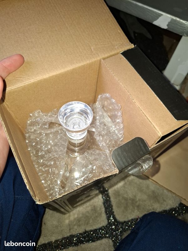 Coffret bouteille Crâne 5 pièce 1 bouteille 4 verre (image 4)