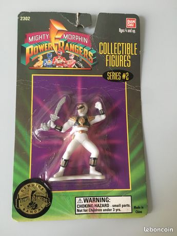 Mighty Morphin Power Rangers 1994 Bandai 8 Figures LOT 4 Red Blue Black Yellow
