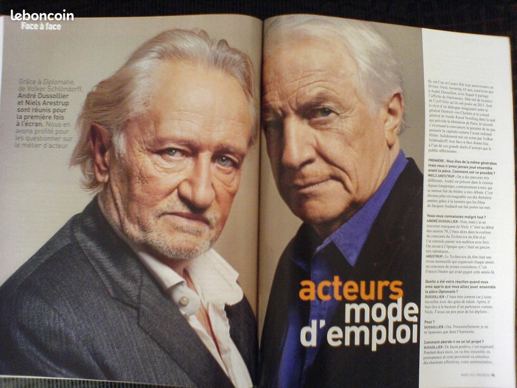 PREMIERE N° 445 CLOONEY DUJARDIN DAMON Mars 2014 (image 3)