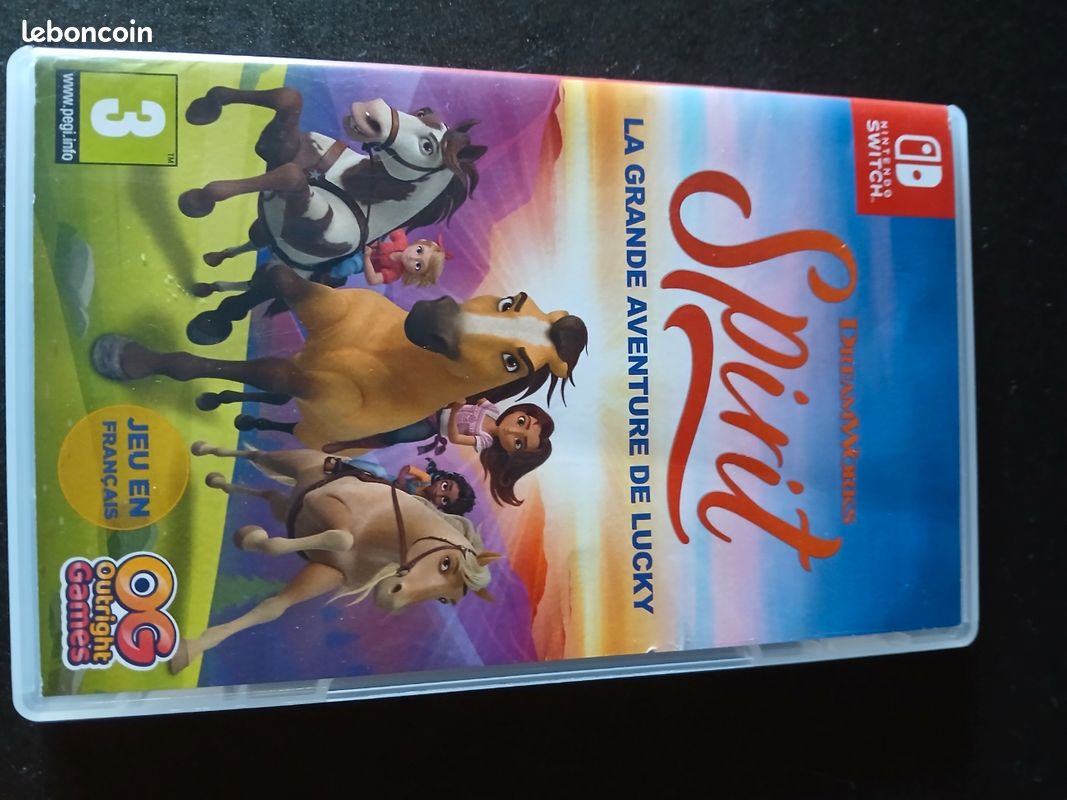 Jeu switch spirit tbe
Spirit la grande aventure de lucky (image 1)