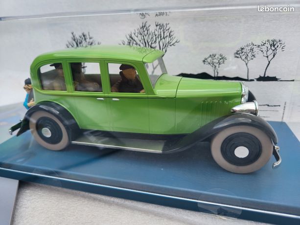 La décapotable de Haddock - objet Voitures de Tintin 1/24ème - Prix & Rareté