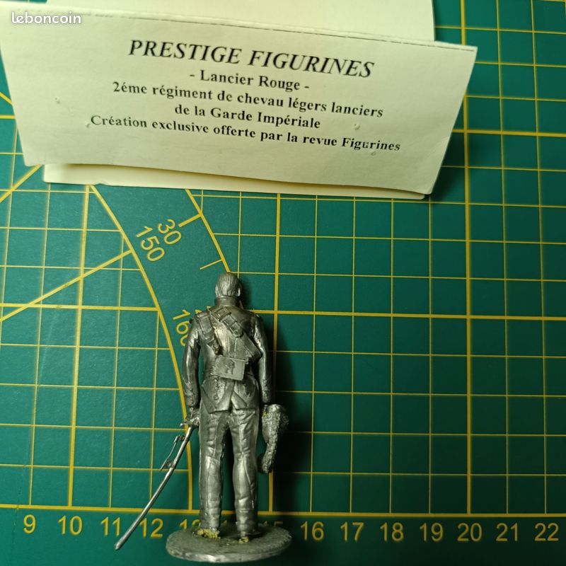 Prestige Figurines/Officier 1868/54mm no 90mm Durendal Metal Modeles Le