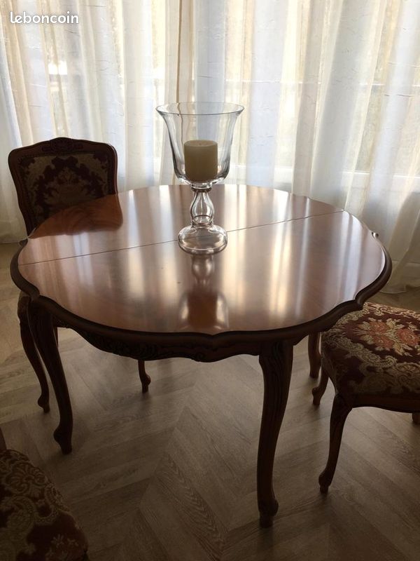 Ensemble table à manger et 4 chaises (image 4)