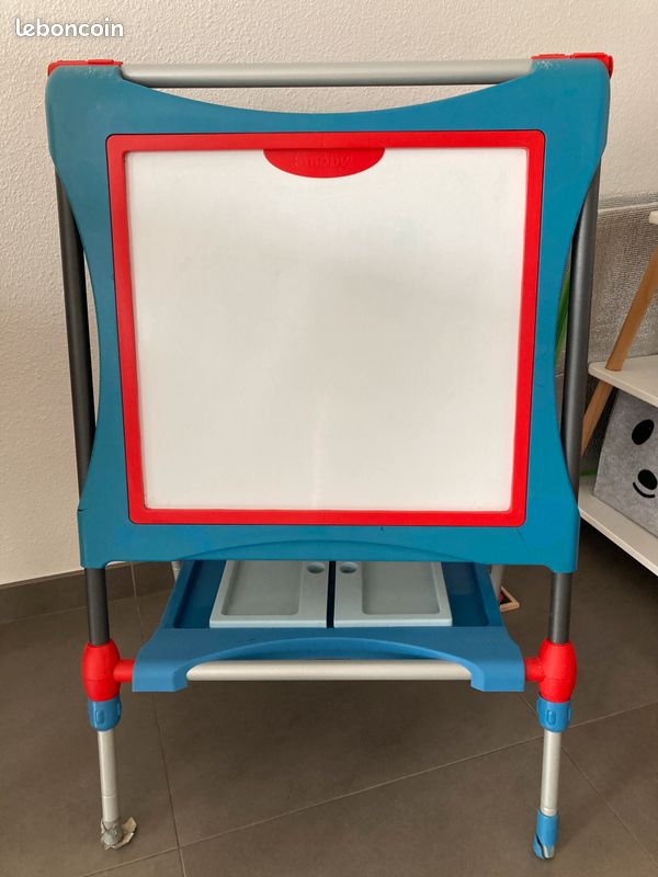 Ardoise Murale Masha Double Face – Feutre Et Craie – Avec Accessoires – Fabriquée En France – Dès 3 Ans