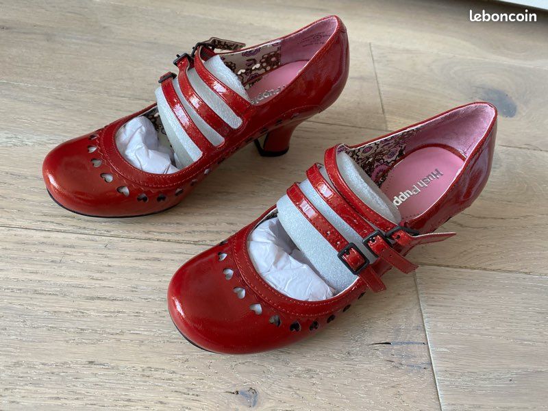 Escarpin Hush puppies rouge pointure 38 (image 1)