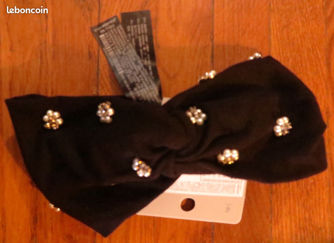 Bandeau noir Zara Accessories Taille M NEUF (image 4)