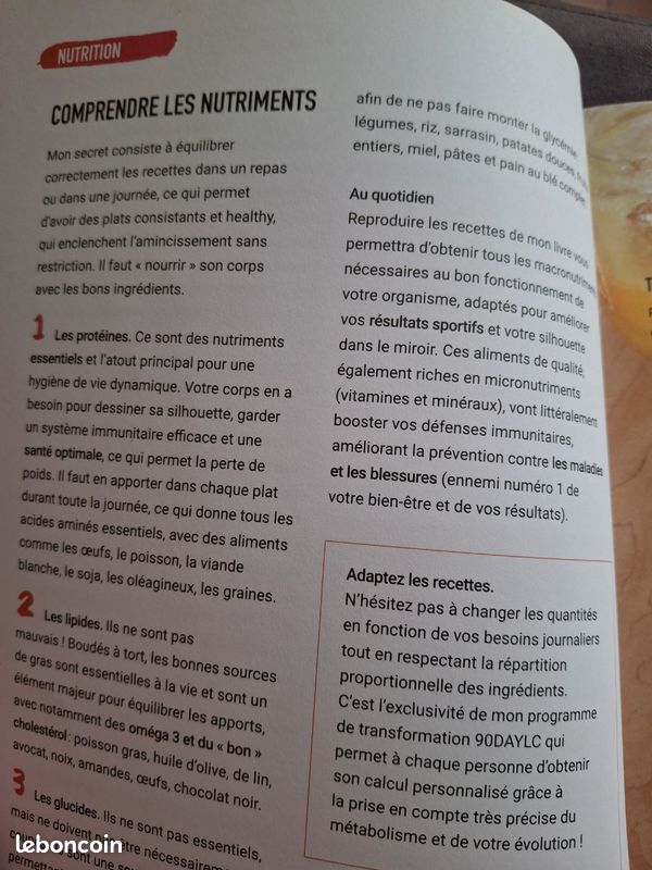 Thibault Geoffray. Mes recetts Healthy (image 5)
