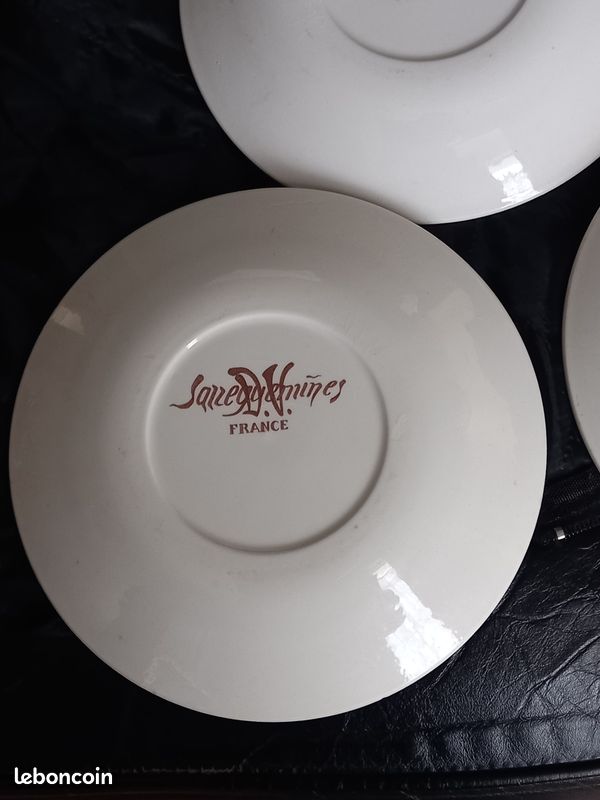 3 assiettes SARREGUEMINES (image 7)