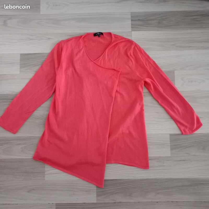 Gilet femme rose Tex taille M (image 1)