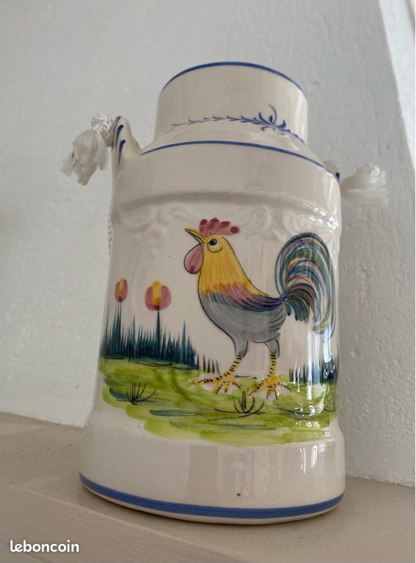 Pot à lait style Faïencerie Henriot Quimper (image 1)
