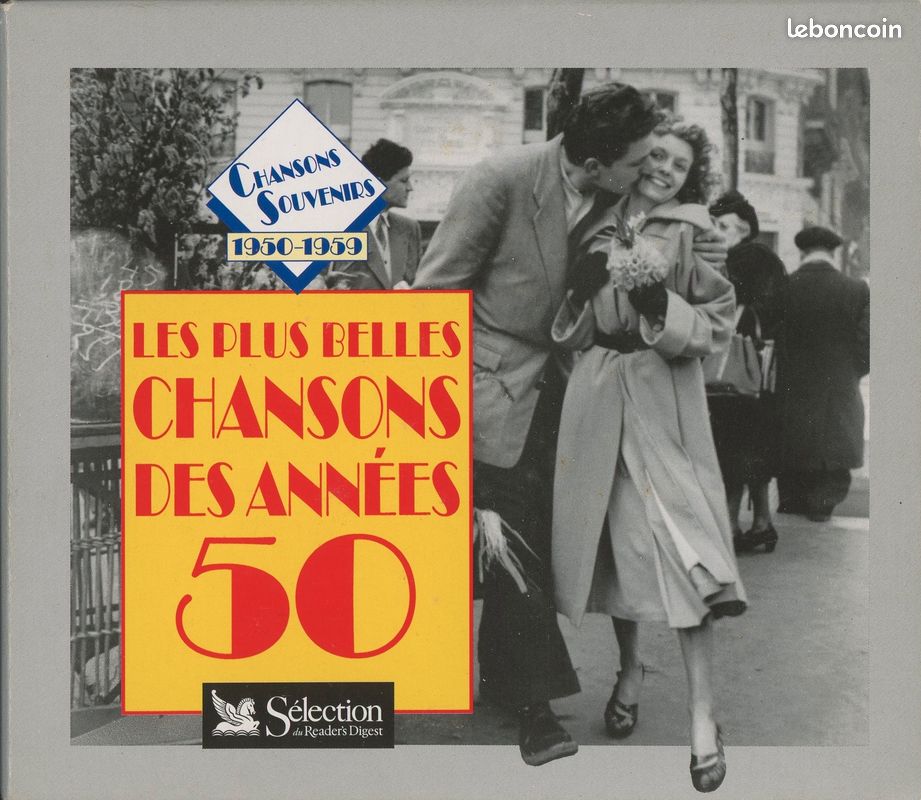 Musique - CD - Les plus belles chansons des années 50 - Coffret 5CD (image 1)