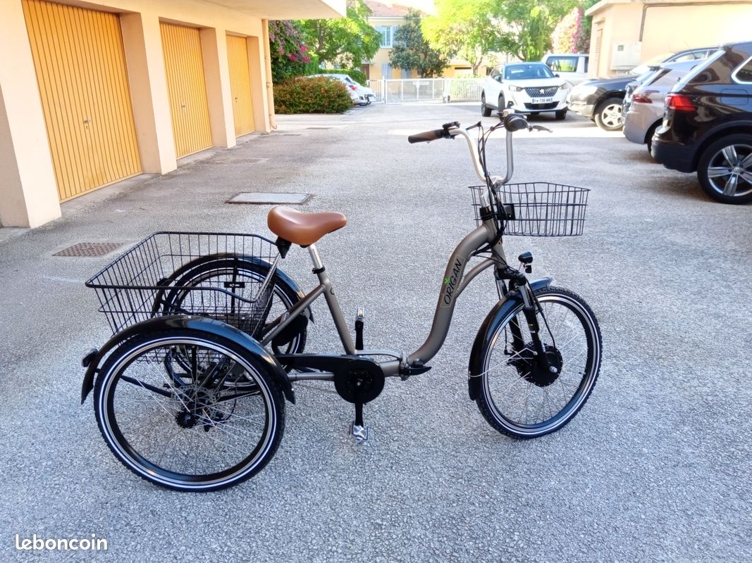 Velo Electrique Tricycle Adulte neuf (image 1)
