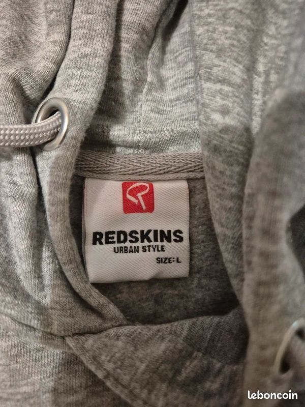 Sweet a capuche Redskins gris (image 4)