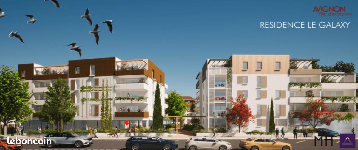 Appartement 2 pièces 38 m² · à Avignon · 38 m² · 482 €