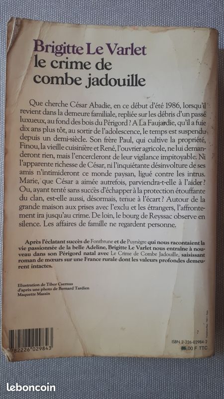 Brigitte Le Varlet le crime de combe jadouille (image 2)