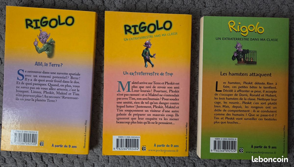 3 livres de la collection Rigolo (image 2)